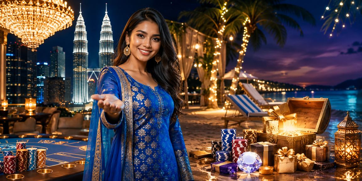 Siti bermain Baccarat di kasino maya 7740
